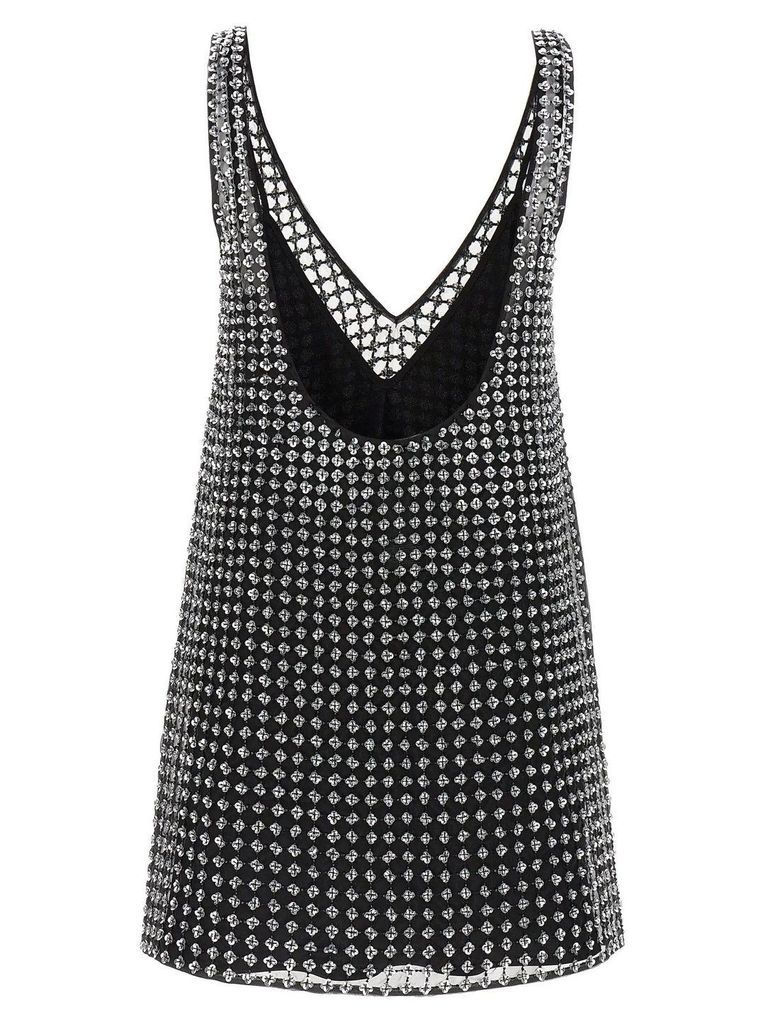 Max Mara Black Silk Short Dress