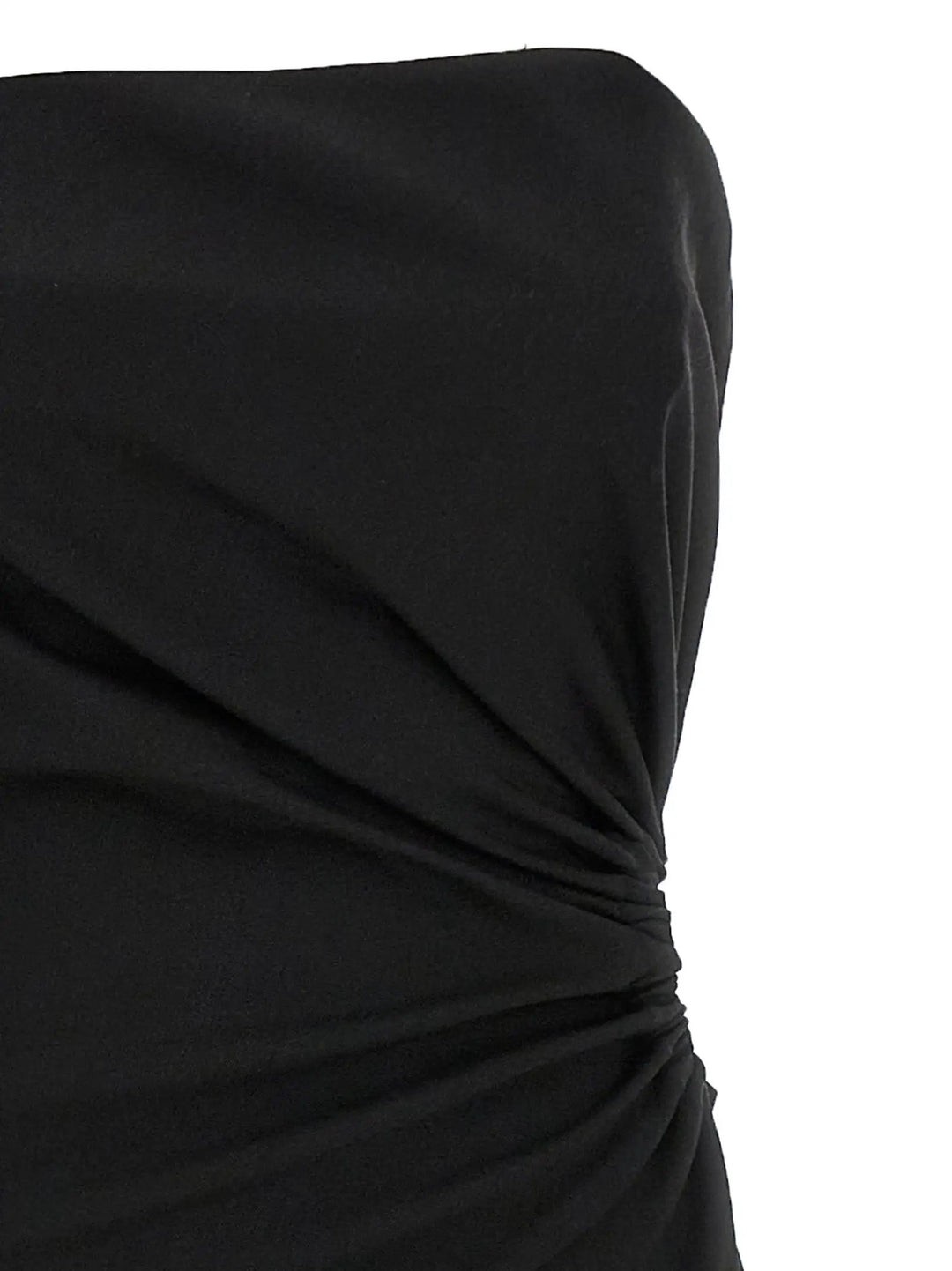 Max Mara Black Virgin Wool Long Dress