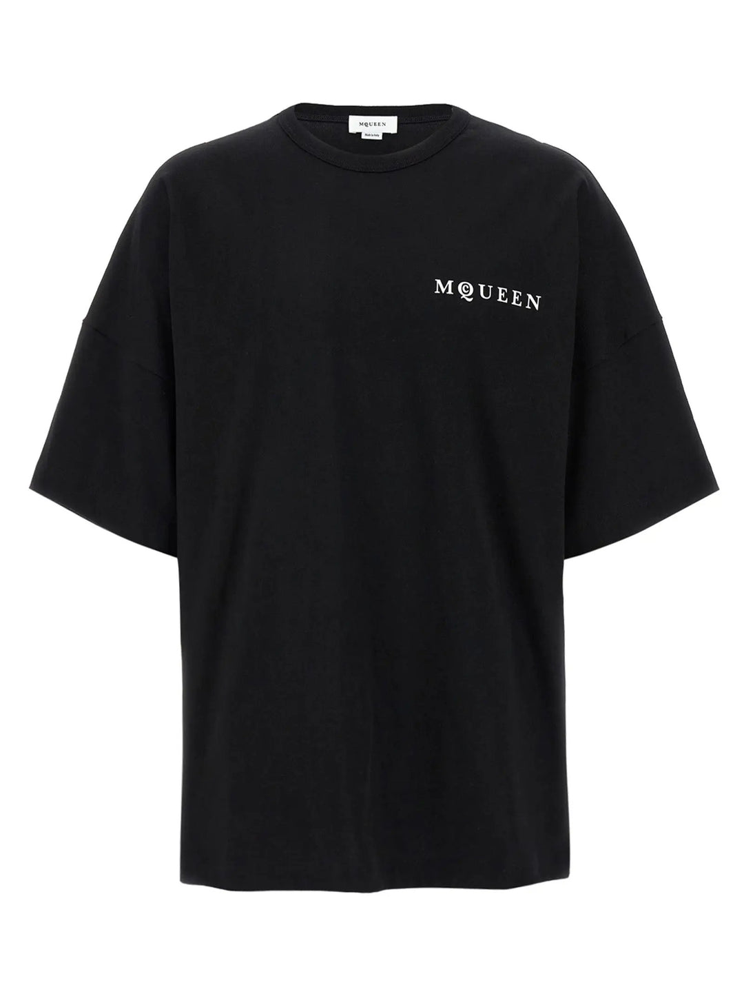 Alexander McQueen Bicolor Cotton T-Shirt