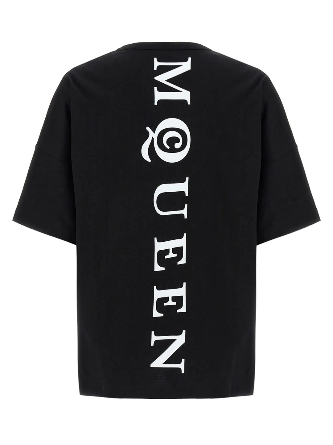 Alexander McQueen Bicolor Cotton T-Shirt