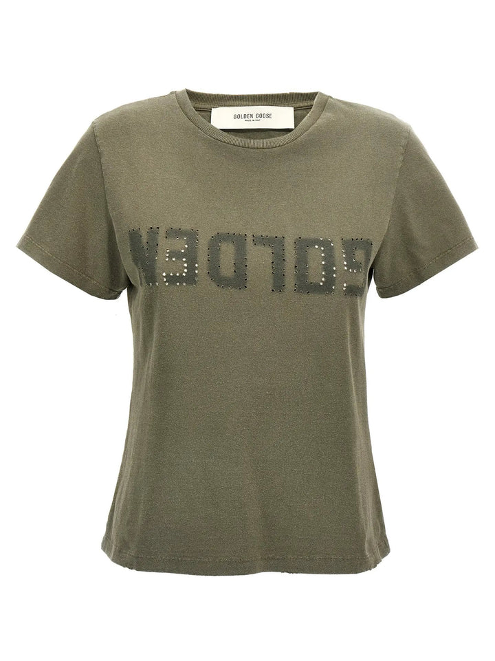 Golden Goose Bicolor Cotton T-Shirt