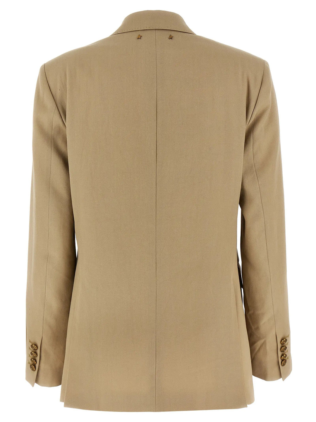 Golden Goose Beige Virgin Wool Blazer
