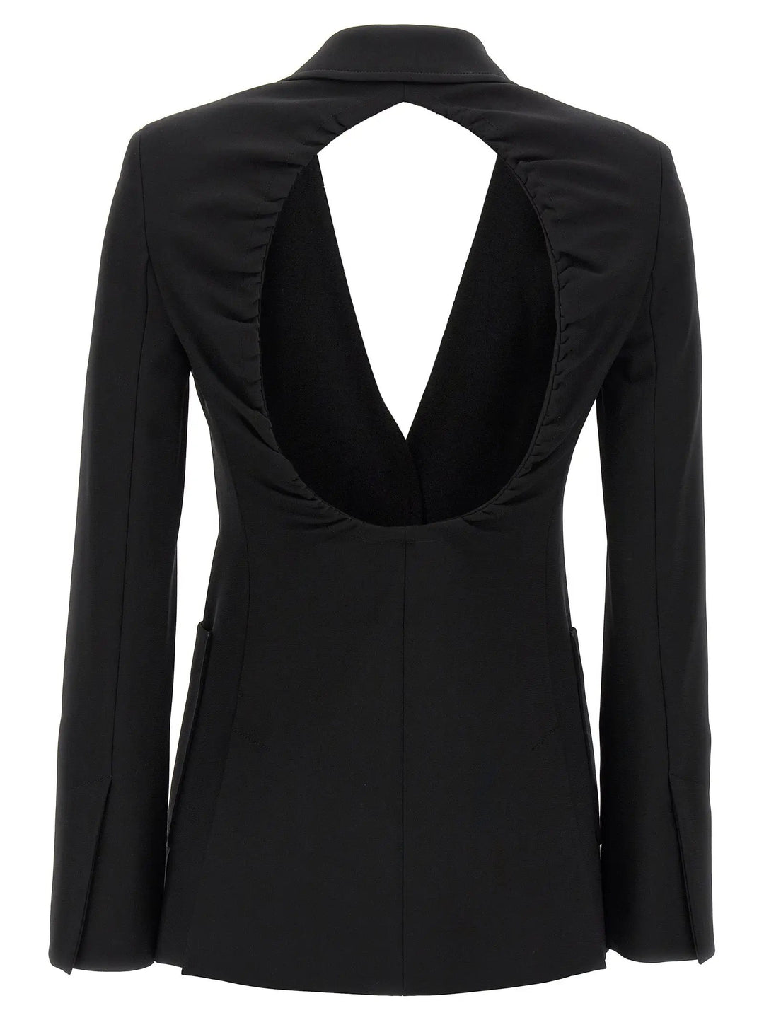 Max Mara Black Viscose Blazer