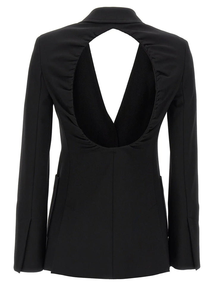 Max Mara Black Viscose Blazer