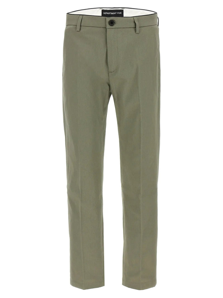 Department 5 Bicolor Cotton Cropped Pants