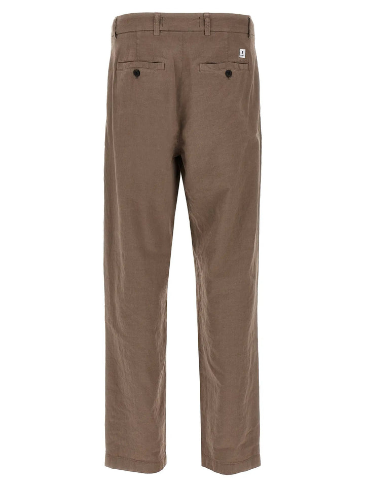 Department 5 Brown Linen Pants