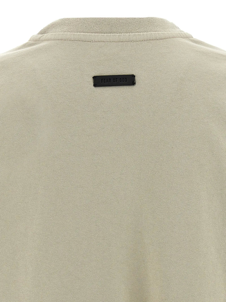 Fear Of God Gray Cotton T-Shirt