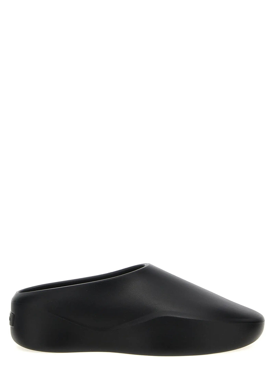 Fear Of God Black Rubber Clogs