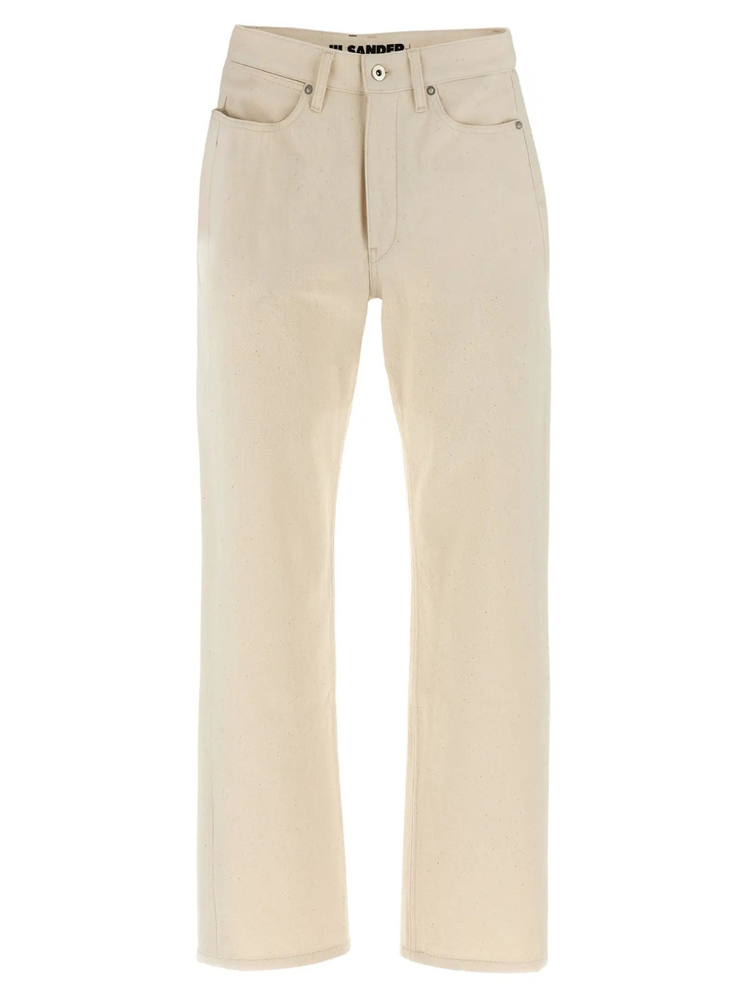 Jil Sander Beige Cotton Jeans Denim