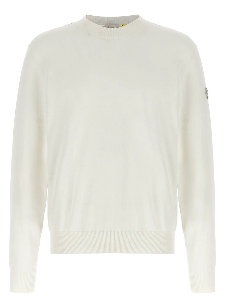 MONCLER GENIUS White Cotton Cardigan