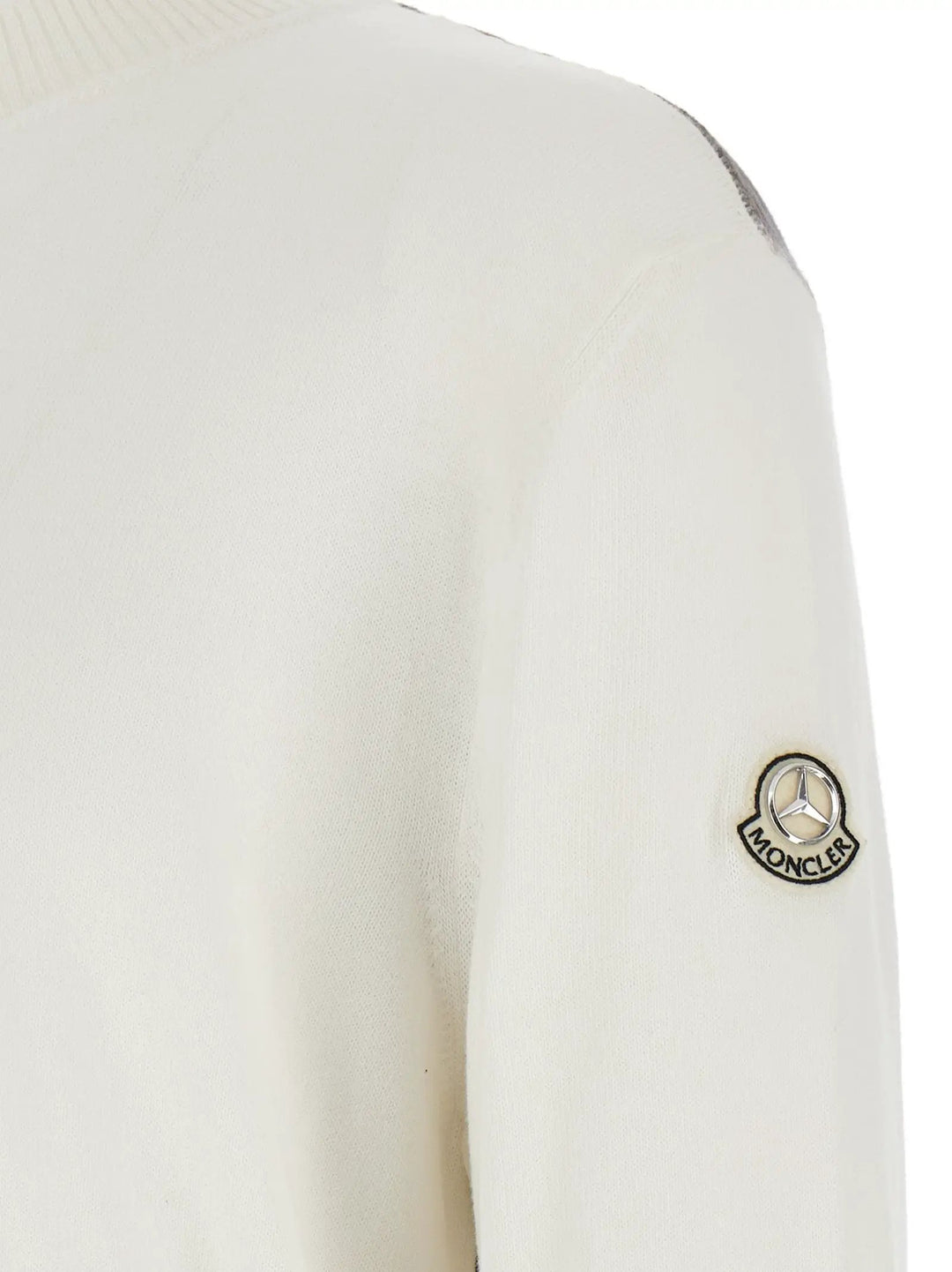 MONCLER GENIUS White Cotton Cardigan