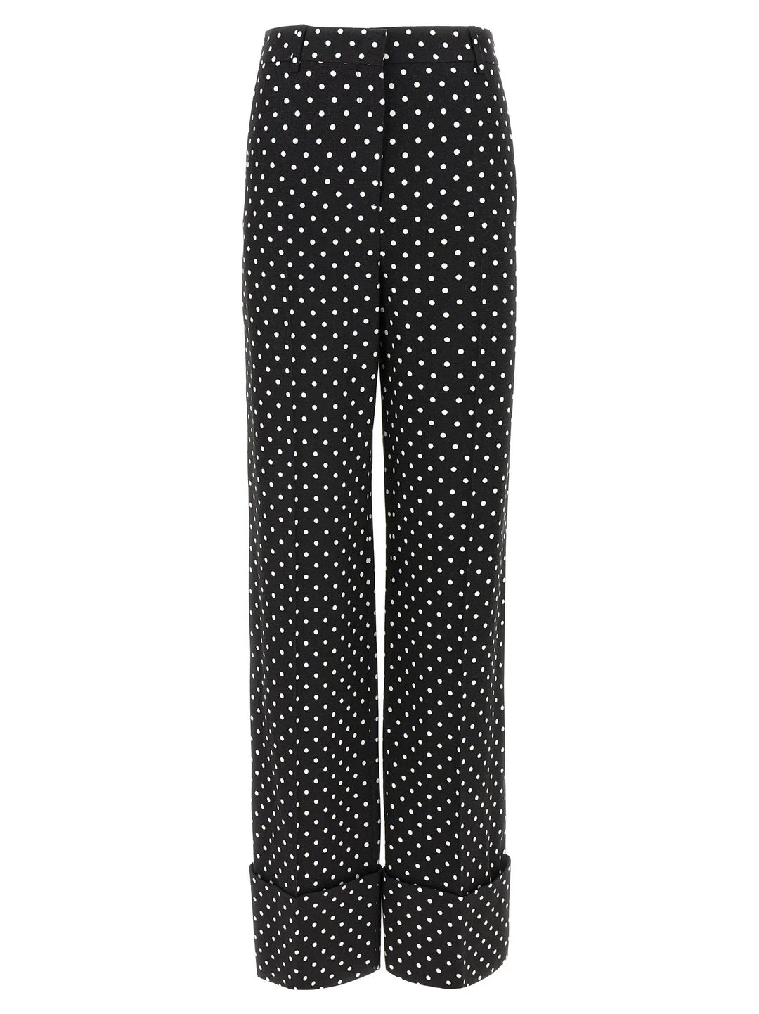 Valentino Garavani Bicolor Viscose Casual Pants