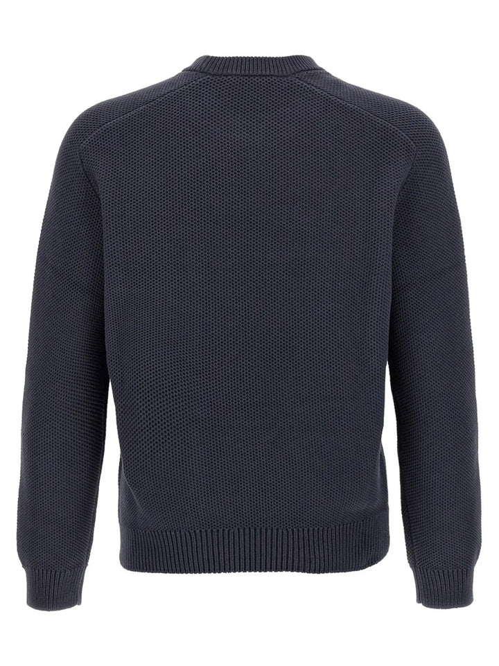 Maison Kitsuné Gray Cotton Cardigan