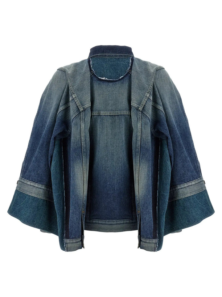 Junya Watanabe Blue Cotton Denim Jacket