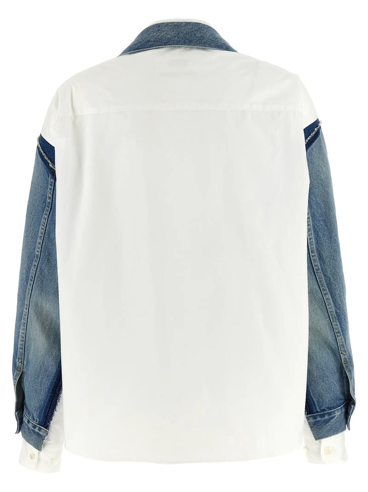 Junya Watanabe Multicolor Cotton Denim Jacket