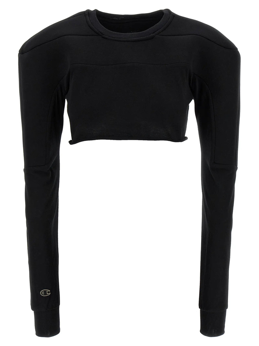 Rick Owens Black Cotton Cardigan