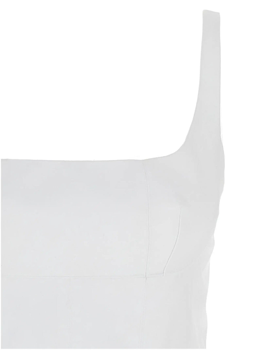 Giovanni Bedin White Polyester Short Dress