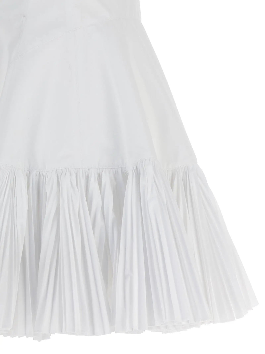 Giovanni Bedin White Polyester Short Dress