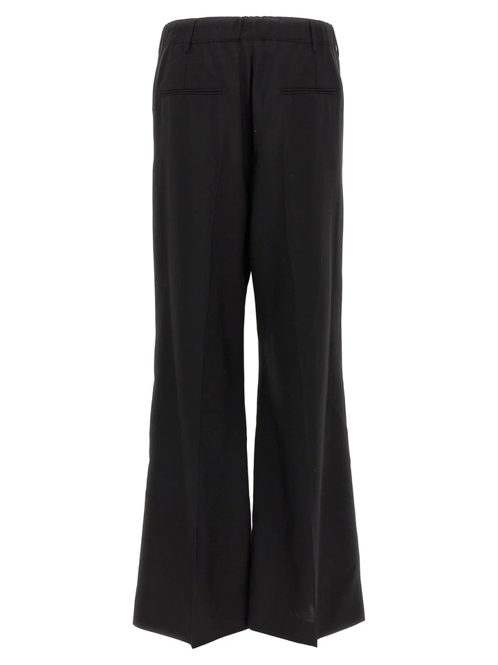 Marni Black Virgin Wool Casual Pants