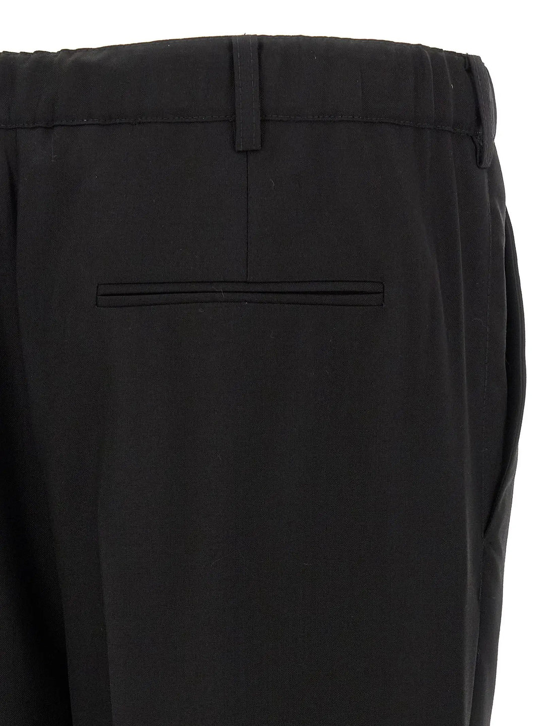 Marni Black Virgin Wool Casual Pants