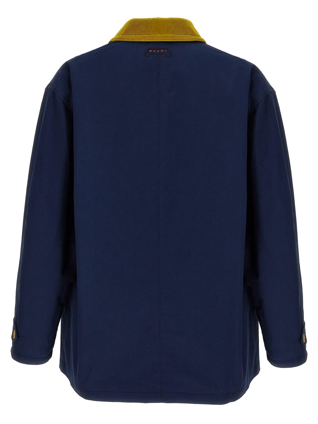 Marni Blue Cotton Parka