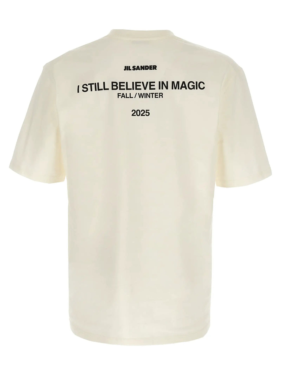 Jil Sander White Cotton Long Sleeve T-Shirt