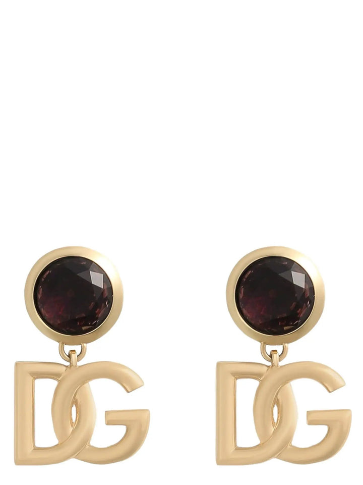 Dolce &amp; Gabbana Gold Brass Earrings