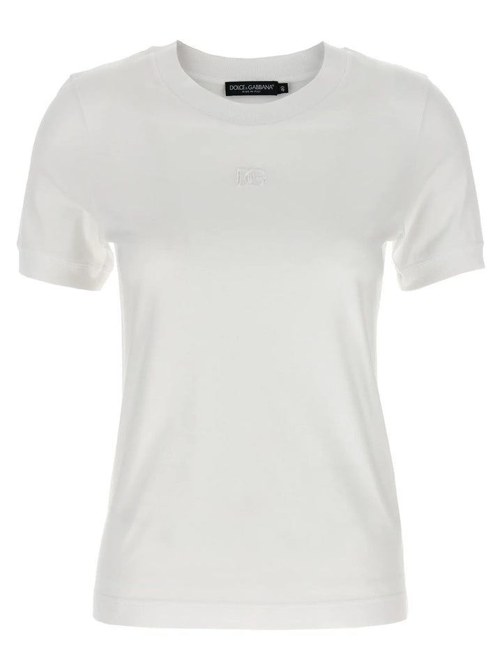 Dolce &amp; Gabbana White Cotton T-Shirt