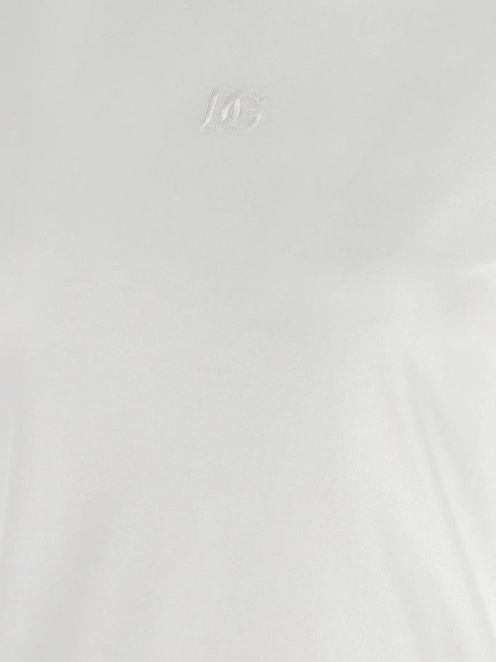 Dolce &amp; Gabbana White Cotton T-Shirt