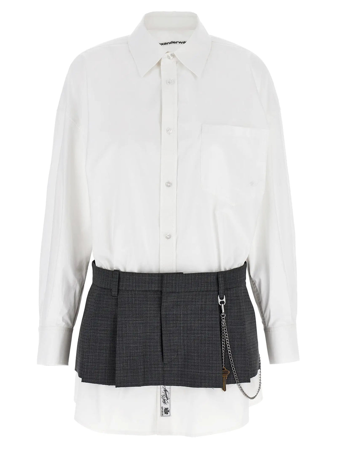 Alexander Wang Multicolor Cotton Short Dress