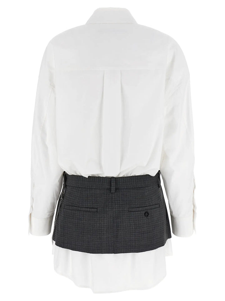 Alexander Wang Multicolor Cotton Short Dress
