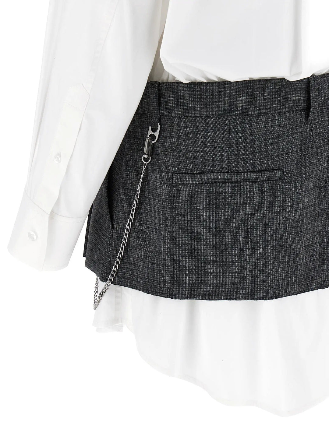 Alexander Wang Multicolor Cotton Short Dress