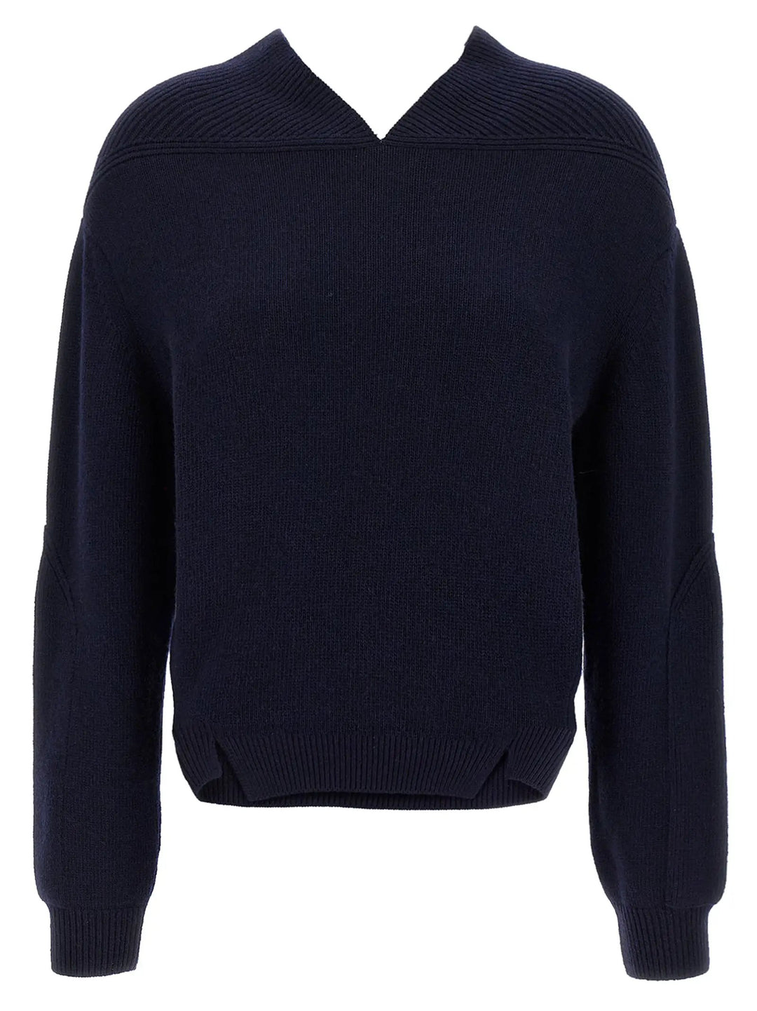 Victoria Beckham Blue Wool Cardigan