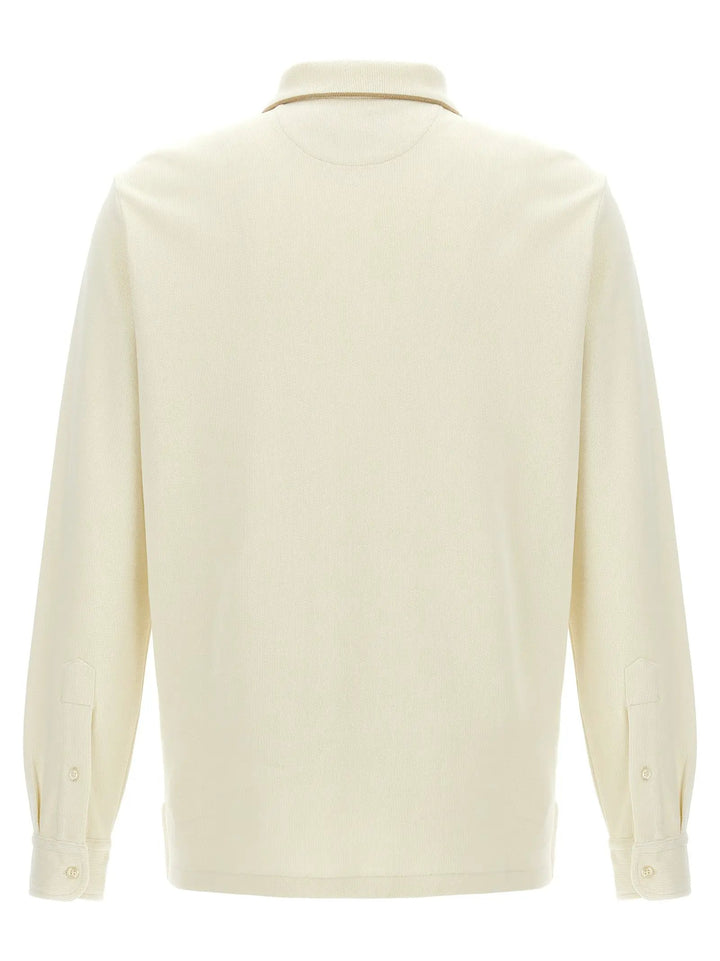 Polo Ralph Lauren Beige Cotton Polo Shirt
