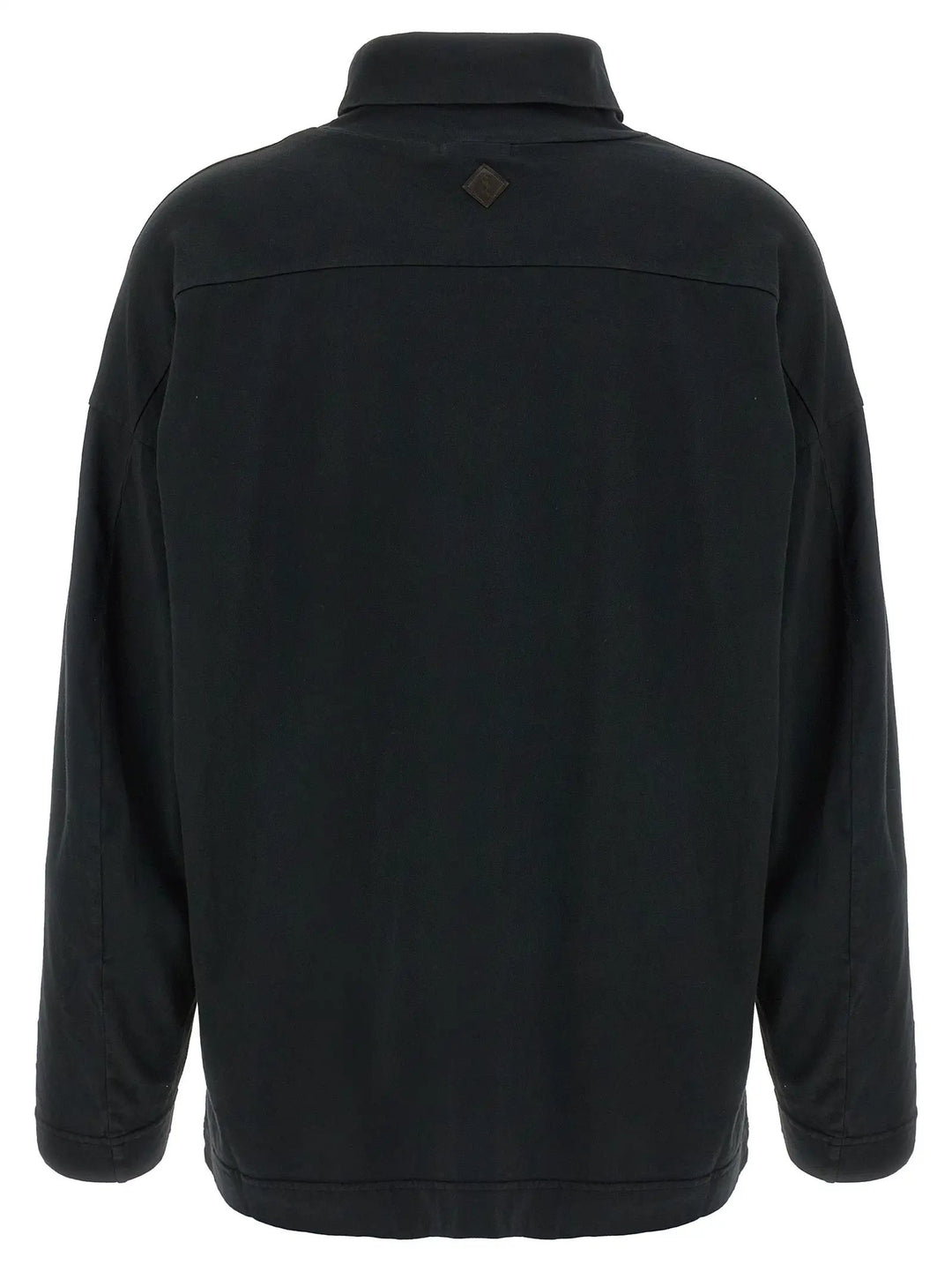Haikure Black Cotton Cardigan