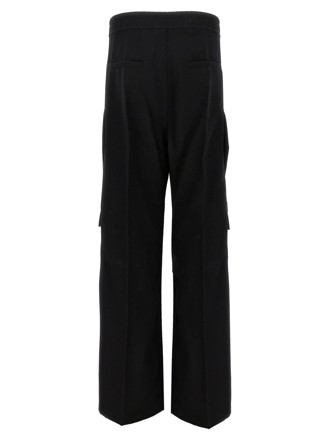 Rick Owens Sample Sale | Rick Owens Black Wool Cargo Pants - | Designer outlet