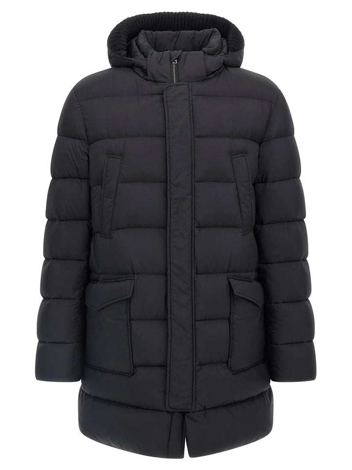Herno Sample Sale | Herno Black Polyamide Coat - | Designer outlet