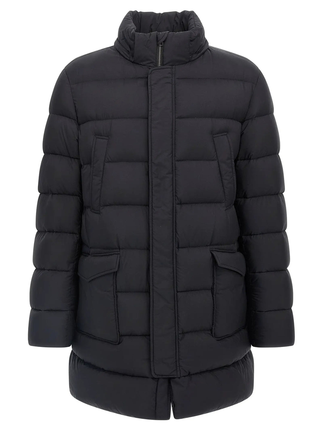Herno Sample Sale | Herno Black Polyamide Coat - | Designer outlet