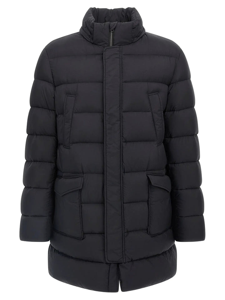 Herno Sample Sale | Herno Black Polyamide Coat - | Designer outlet
