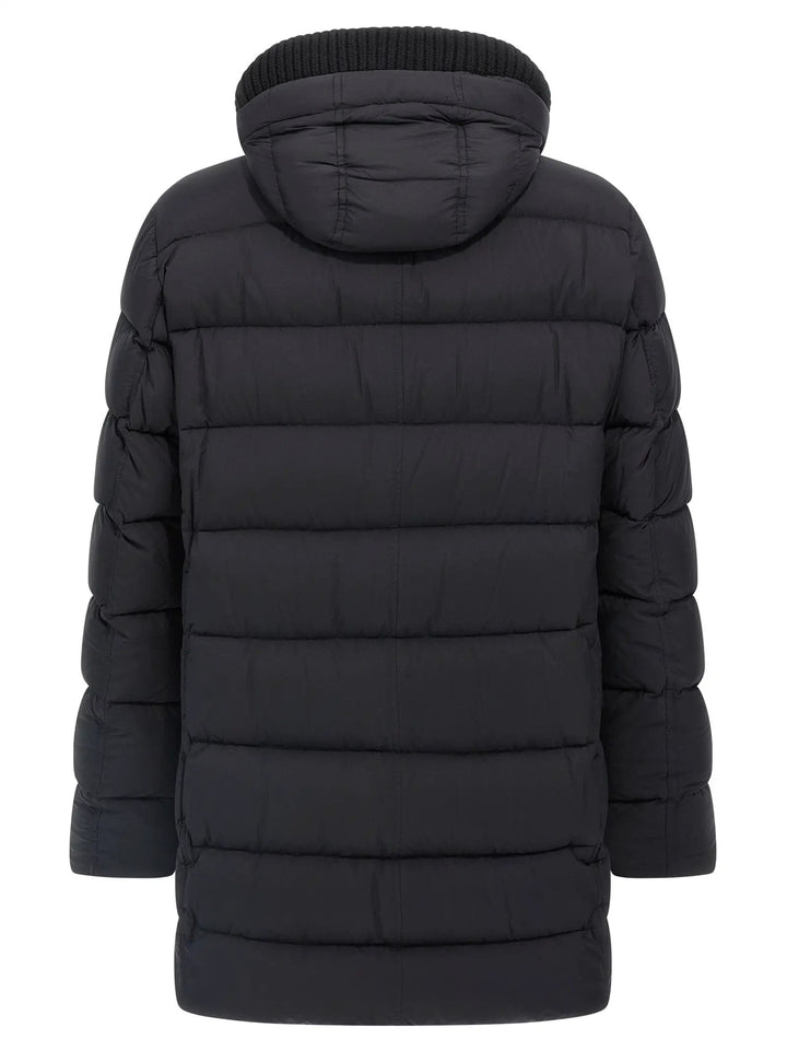 Herno Sample Sale | Herno Black Polyamide Coat - | Designer outlet