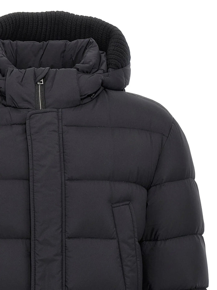 Herno Sample Sale | Herno Black Polyamide Coat - | Designer outlet