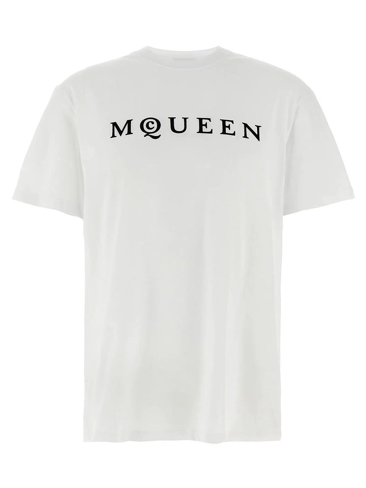 Alexander McQueen Bicolor Cotton T-Shirt