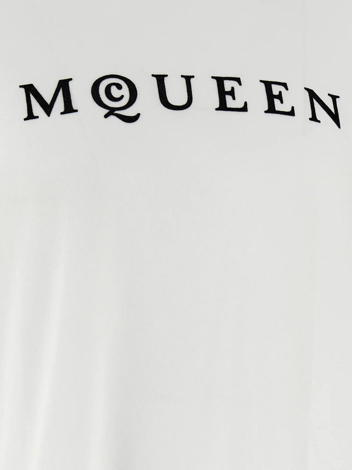 Alexander McQueen Bicolor Cotton T-Shirt