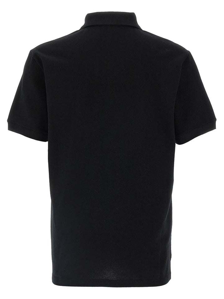 Alexander McQueen Bicolor Cotton Polo Shirt