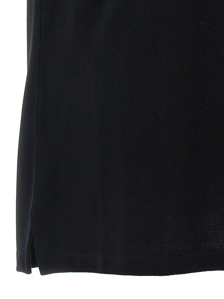 Alexander McQueen Bicolor Cotton Polo Shirt
