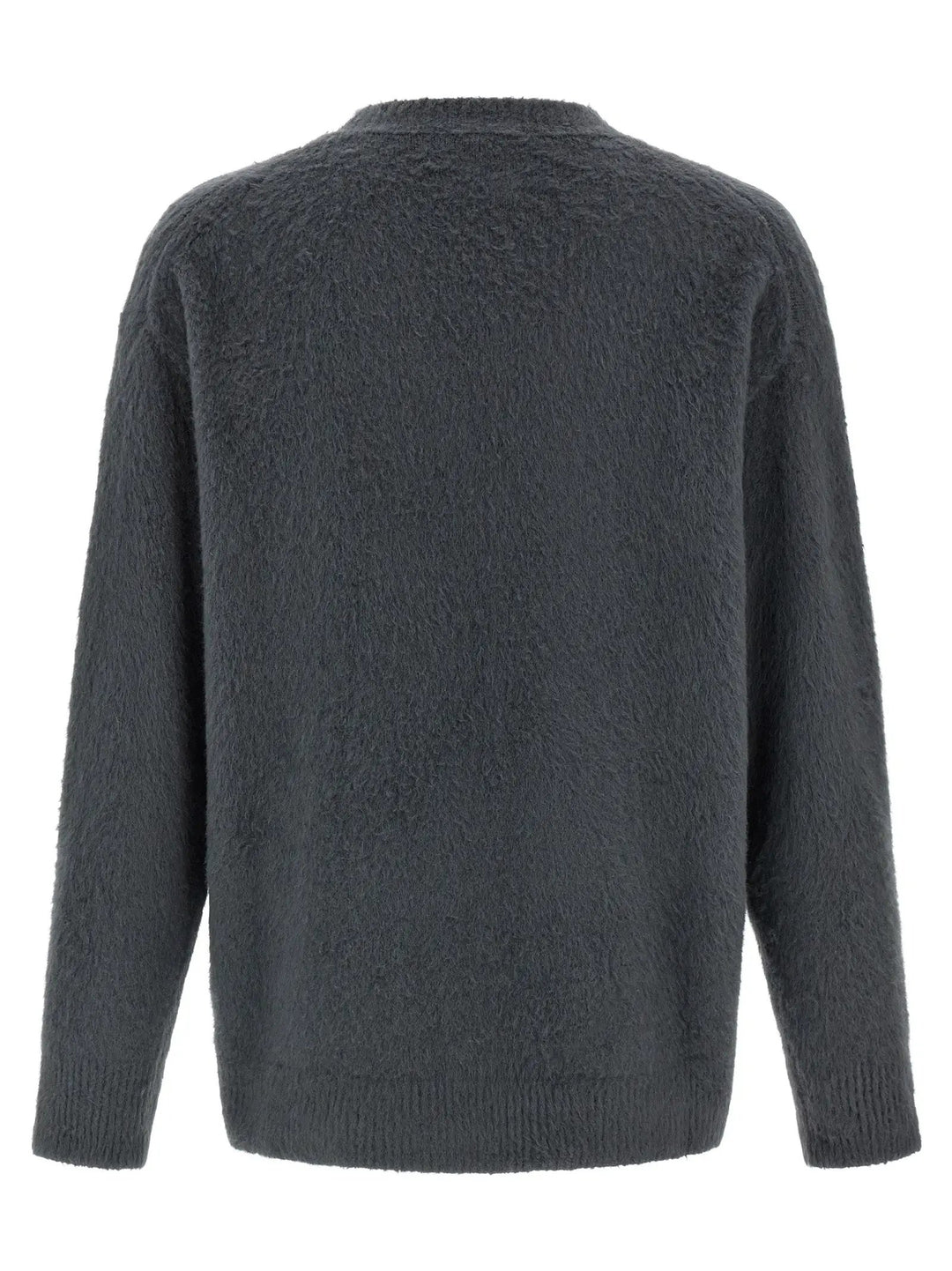 Roberto Collina Gray Cotton Cardigan