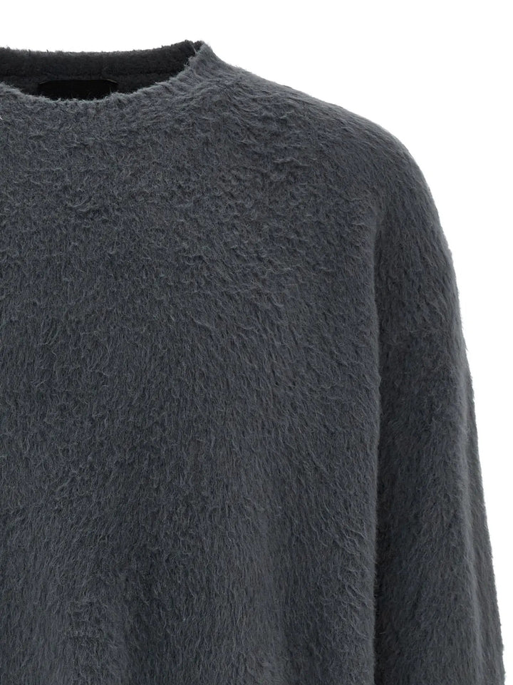 Roberto Collina Gray Cotton Cardigan