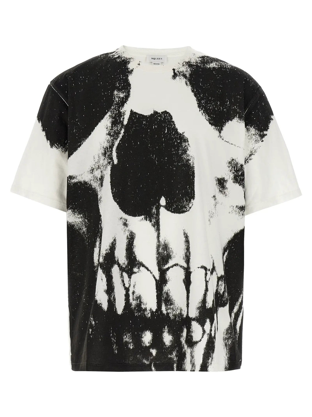 Alexander McQueen Bicolor Cotton T-Shirt