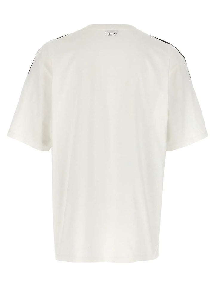 Alexander McQueen Bicolor Cotton T-Shirt