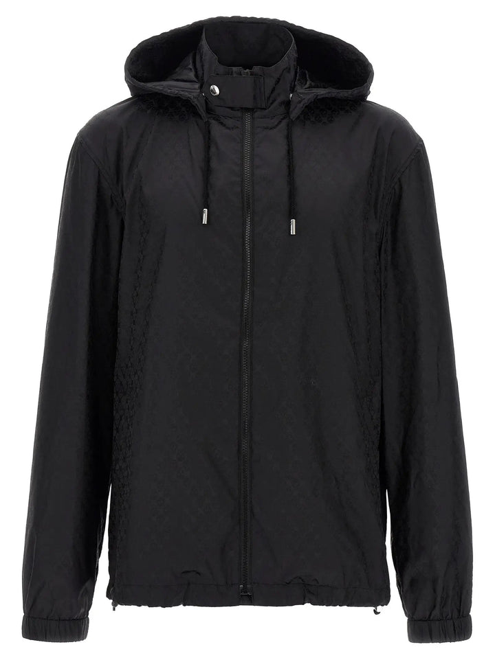 Alexander McQueen Black Polyamide Shell Jacket